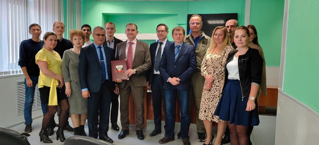 Встреча с коллективом НПП «Фундамент» Встреча с коллективом НПП «Фундамент»