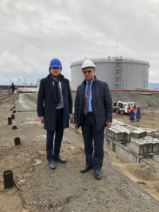 Строительная площадка ПАО «ГМК «Норильский никель» Строительная площадка ПАО «ГМК «Норильский никель»